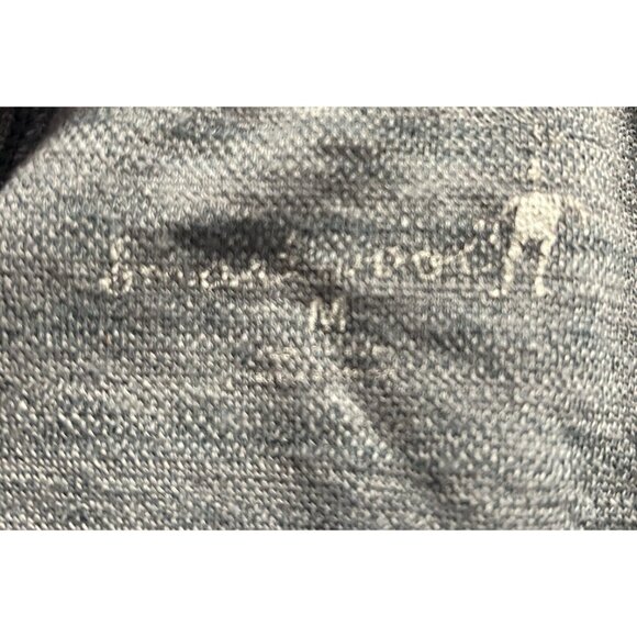 Smartwool Women's XS 1/4 Zip Merino Wool Stone Green Gray Geometric Sweater - Picture 5 of 5